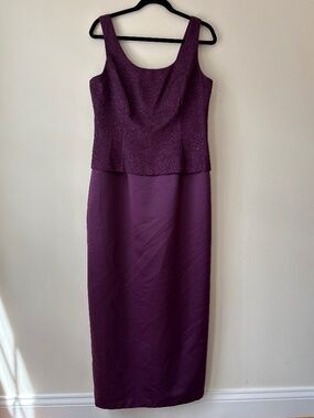 JR Nites by Caliendo Purple Dress